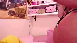 cute latina does webcam show six five