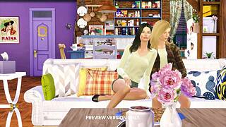 In this 3D hentai, friends explore lesbian sex beyond friendship.