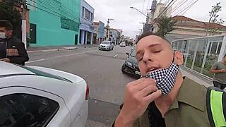 Monique bertolini gives tour of motorhome workshop in california