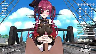 Captain Be Horny Sailing: Episode 1 with the big-breasted captain.