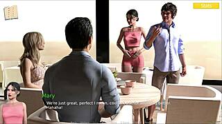 Detailed Scene in Rosewater Manor with Mature Curvy Woman