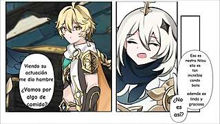 18: Flower Blooming In Smoke Genshin Impact Comic