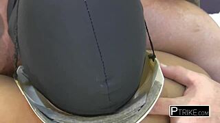 Cute Asian Petite 18+ Craves Her G-Spot Outdoors