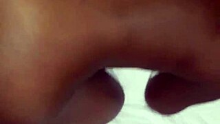 Amateur Black Female Gets Bent Over Doggystyle