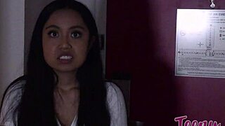 luna mills as a student getting a creampie 😍