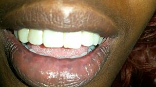 Ebony MILF Sucks Cock Sloppily Like Mommy.