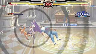 Brian battles Izanami.