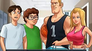 I played summertime saga part 01