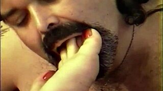 Cailleach mara worships feet with fuck footjob and squirt