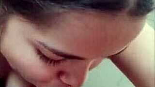 watch white wolf suck monster cock before riding in pov.