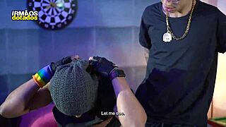 Yo, I'm tearing up this skatista's tight ass with my huge rod.