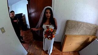 Brunette Marries For Monster Cock, Natzinha Morena!
