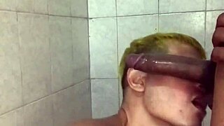 Teen Twink Sucks Big Black Cock Secretly After Soccer