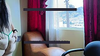 Latina Returns From Beach Vacation For Big Ass Action.