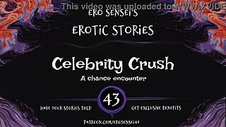 celebrity crush audio brings relaxing erotic feelings and gentle orgasms for women in pov style