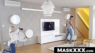 Masked Guys Plow Juicy Pussy Hard