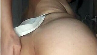 My teen body shakes with hard anal orgasm