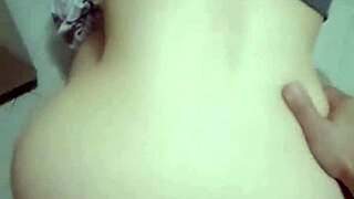 Creampie with my wife in doggystyle position.