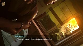 Summers gone 23 features blonde teen with big tits in anime adventure