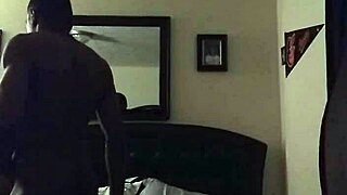 Old milf gets fucked by huge cock in casual scene.