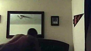 Old milf gets fucked by huge cock in casual scene.