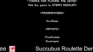 Try the succubus roulette demo game with anime hentai elements.
