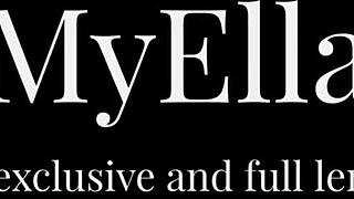 I enjoy watching Ella take a wet soapy shower in shiny leggings while getting a blowjob