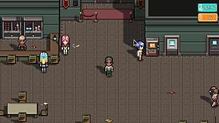 Huge Tits In Battle Brothel Double Cumshot Quest