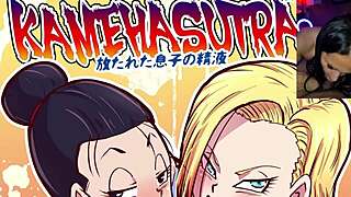 Z Warriors Threesome Action