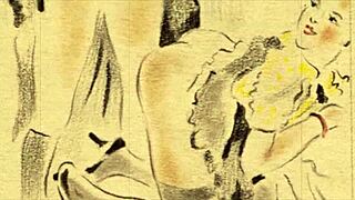 Vintage drawings that are surprisingly erotic and intriguing