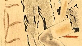 Vintage drawings that are surprisingly erotic and intriguing