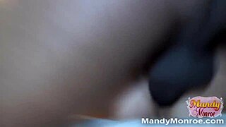 Wife hot big black cock creampie