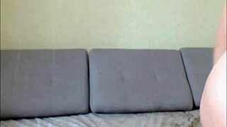 Busty Blonde Camgirl Charmy Teases with Shaved Pussy Play