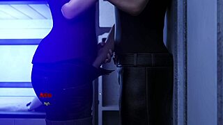 Projekt passion big ass red head gets fingered and fucked by hard large cock while standing.