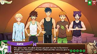 Game friends camp episode 17 - scout badges russian voice acting 🎉
