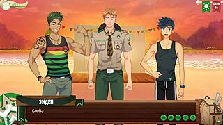 Game friends camp episode 17 - scout badges russian voice acting 🎉