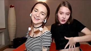 Damn! Teen Lesbian Besties Getting Nasty Together!