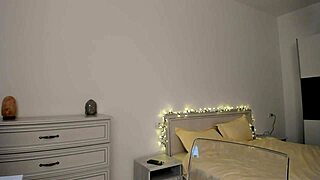 Glasses Brunette Masturbating in Bikini