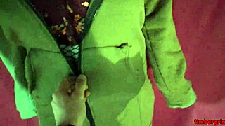 Sloppy Blowjob With Spitting And Handjob In Studio