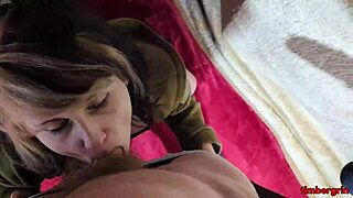 Sloppy Blowjob With Spitting And Handjob In Studio