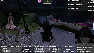 Sereka Exposes Herself in Naked Coat Outdoors