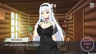 naked witch in sexual prison game