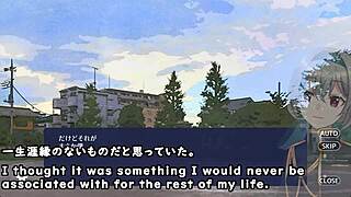 I played this game where shadows are having sex in the clubroom, trial version with subtitles