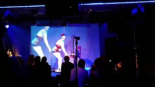 Watch this public milk pumping show