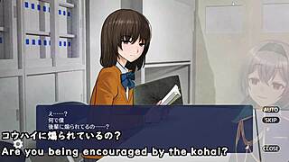 I played this game where shadows are having sex in the clubroom, trial version with subtitles