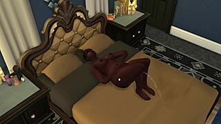 i watch demi rub one out in ebony hentai