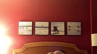 Teen Bent Over In Hotel For Doggystyle Fucking And Blowjob