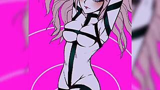 Enoshima Junko from DANGANRONPA in some HOT HENTAI action