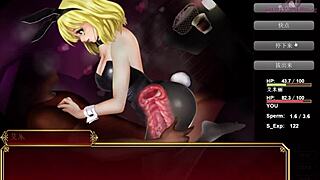 Black Smith-12 Hungry Bunny Girl On Sofa