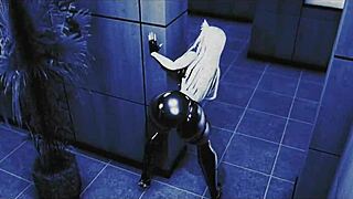 Return to lewd futanari with big tits and ass